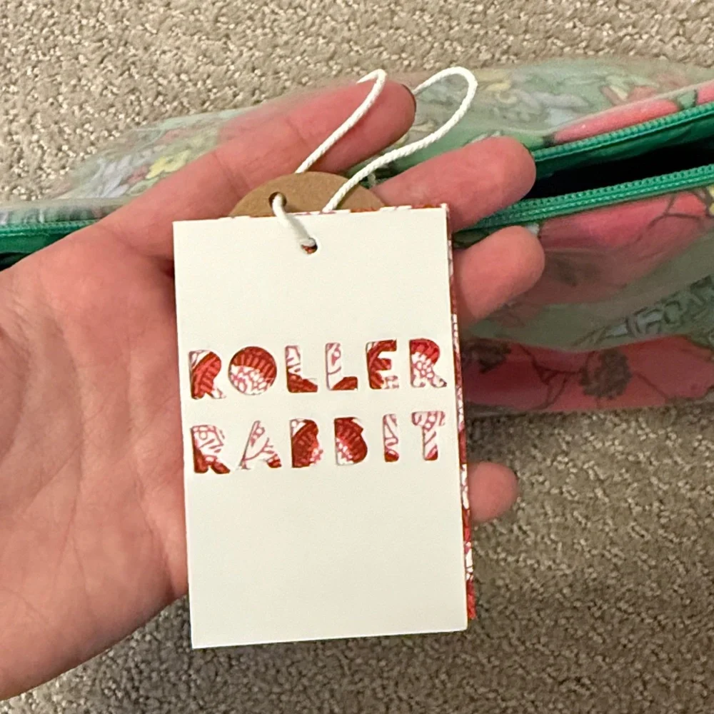Roller Rabbit Multicolor Floral Pouch - Picture 2 of 4